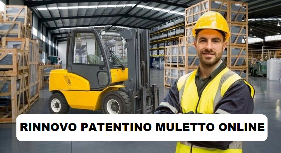 Rinnovo Patentino Muletto Online
